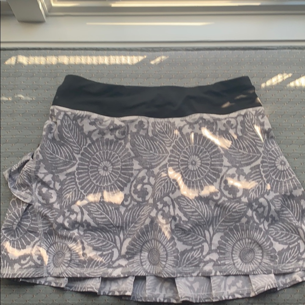 Lululemon Pace Setter Skirt Beachy Floral White